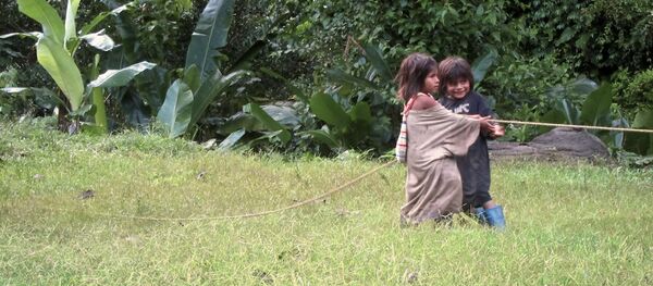 Niños indígenas colombianos - Sputnik Mundo