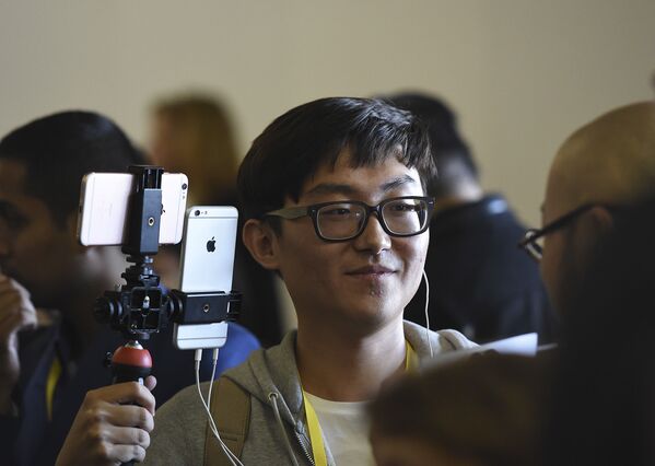 La esperada presentación del nuevo iPhone 7 - Sputnik Mundo