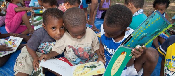 Niños de Papúa Nueva Guinea - Sputnik Mundo