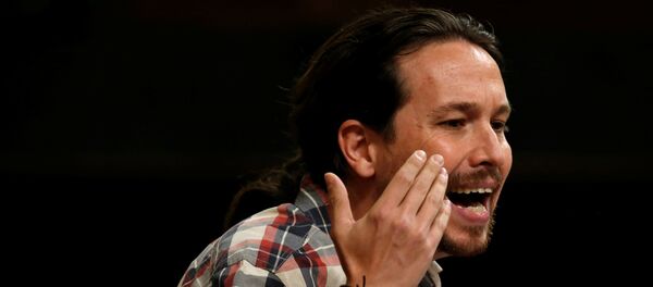 Pablo Iglesias, líder de Podemos - Sputnik Mundo