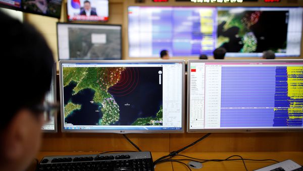 Actividad sísmica en Corea del Norte por una supuesta prueba nuclear (archivo) Actividad sísmica en Corea del Norte por una supuesta prueba nuclear (archivo) - Sputnik Mundo