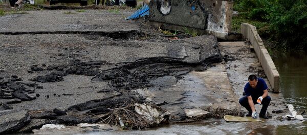 Daños causados por el tifón Lionrock en Rusia - Sputnik Mundo