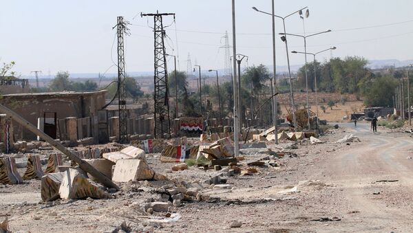 El barrio de Ramuse, en el sur de Alepo, Siria El barrio de Ramuse, en el sur de Alepo, Siria - Sputnik Mundo