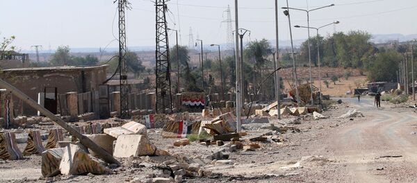 El barrio de Ramuse, en el sur de Alepo, Siria El barrio de Ramuse, en el sur de Alepo, Siria - Sputnik Mundo