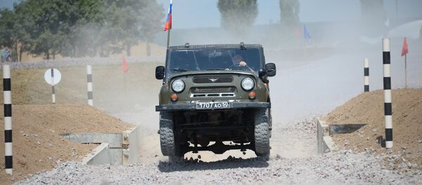 Un todoterreno de UAZ - Sputnik Mundo