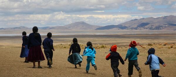 Niños bolivianos - Sputnik Mundo