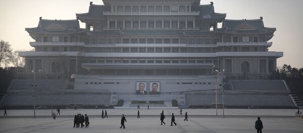 Plaza Kim Il Sung en Corea del Norte - Sputnik Mundo