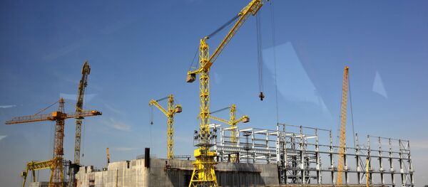 Construcción de la central nuclear Belene en Bulgaria (archivo) - Sputnik Mundo