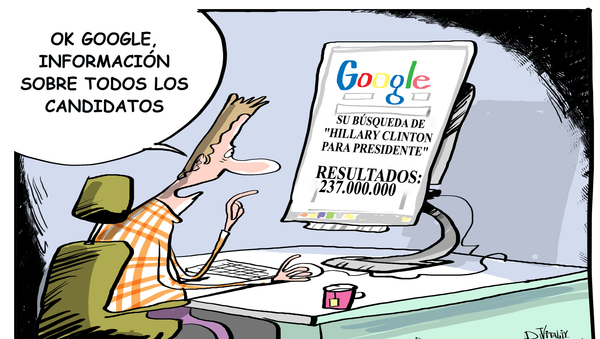 ¿Qué hacer si quieres ser presidente y tu contrincante te está ganando ventaja? OK Google... ¿Qué hacer si quieres ser presidente y tu contrincante te está ganando ventaja? OK Google... - Sputnik Mundo