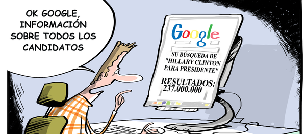 ¿Qué hacer si quieres ser presidente y tu contrincante te está ganando ventaja? OK Google... ¿Qué hacer si quieres ser presidente y tu contrincante te está ganando ventaja? OK Google... - Sputnik Mundo
