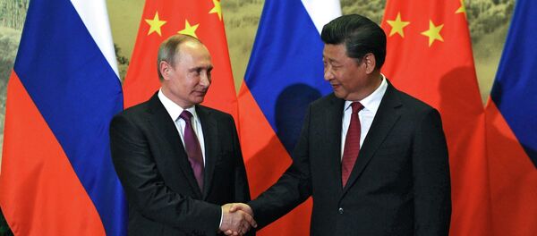 Los jefes de Estado de Rusia y China - Sputnik Mundo