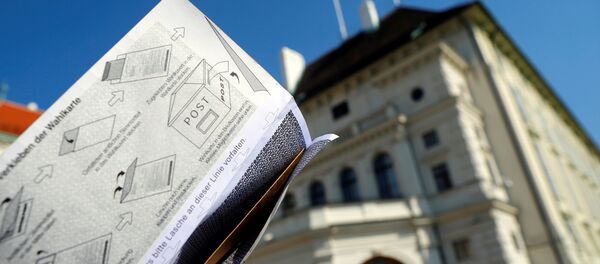 Una papeleta para las elecciones en Austria - Sputnik Mundo