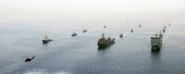 Navíos en el Golfo Pérsico (archivo) - Sputnik Mundo