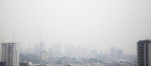 Contaminación aérea en la ciudad brasileña de Manaos Contaminación aérea en la ciudad brasileña de Manaos - Sputnik Mundo