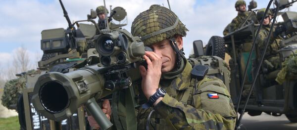 Las maniobras de la OTAN en la República Checa (archivo) - Sputnik Mundo