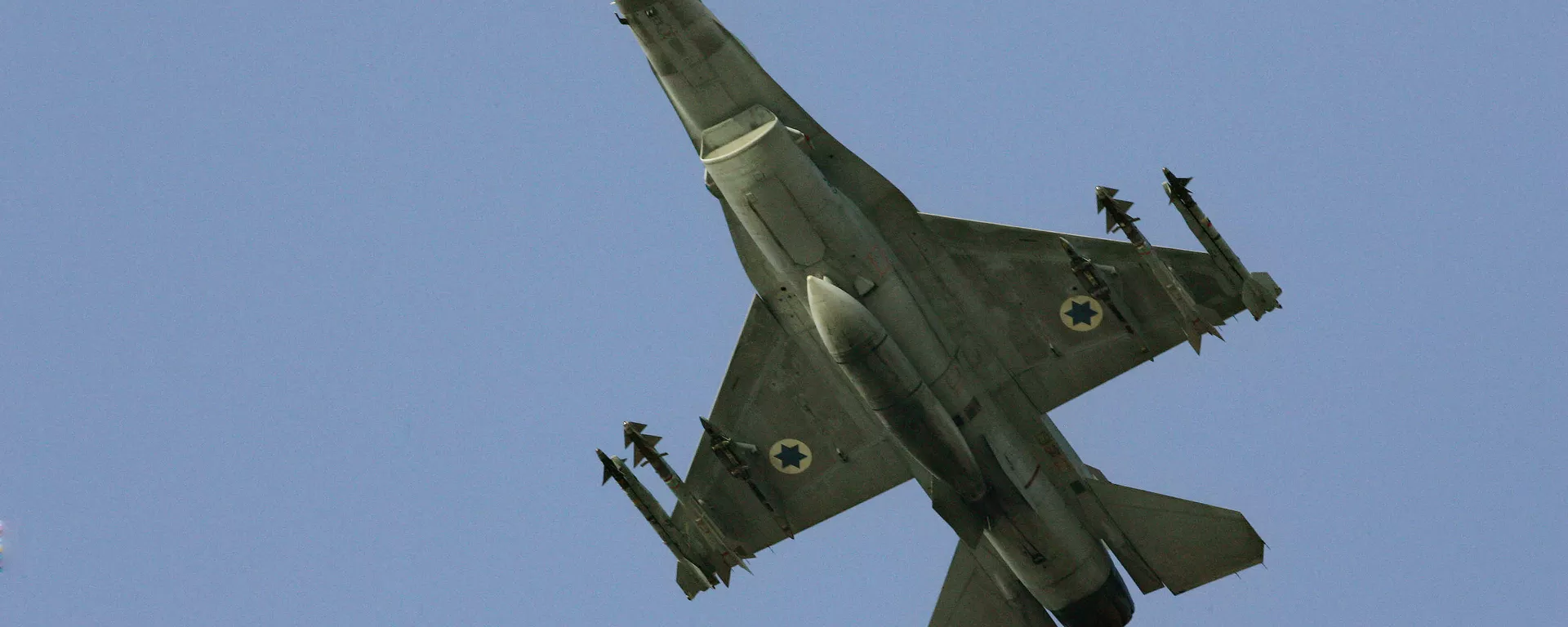 Un F-16 israelí Un F-16 israelí - Sputnik Mundo, 1920, 30.10.2021