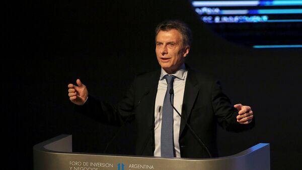 Mauricio Macri, el presidente de Argentina - Sputnik Mundo