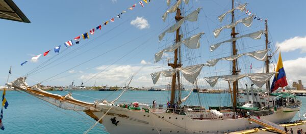 El buque escuela Gloria - Sputnik Mundo
