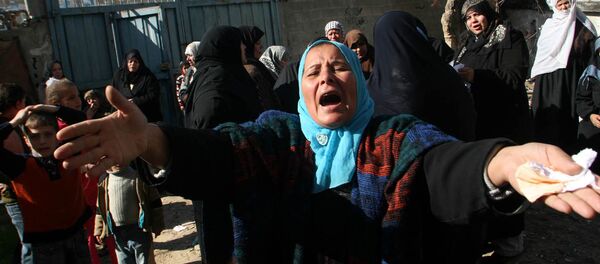 Mujeres palestinas en Gaza - Sputnik Mundo