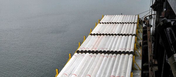 Tuberías para el gasoducto Turk Stream (archivo) Tuberías para el gasoducto Turk Stream (archivo) - Sputnik Mundo