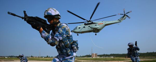 Maniobras conjuntas ruso-chinas (archivo) - Sputnik Mundo