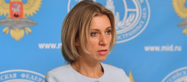 María Zajárova, portavoz de la Cancillería de Rusia - Sputnik Mundo