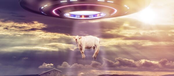 Un ovni (ilustración) - Sputnik Mundo