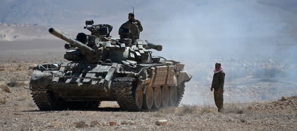 Combates en Palmira (archivo) - Sputnik Mundo