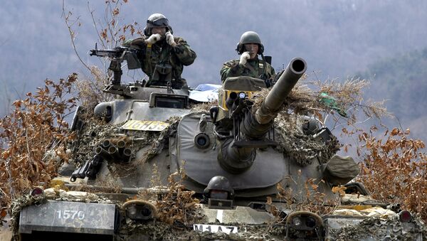 Soldados surcoreanos (archivo) - Sputnik Mundo