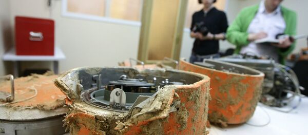 Registradores del avión Tu-154M estrellado en Smolensk Registradores del avión Tu-154M estrellado en Smolensk - Sputnik Mundo