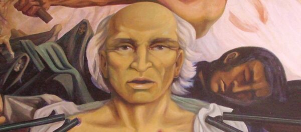 Mural de Hidalgo, México Mural de Hidalgo, México - Sputnik Mundo