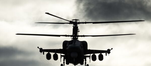 Un helicóptero ruso Ka-52 (archivo) - Sputnik Mundo
