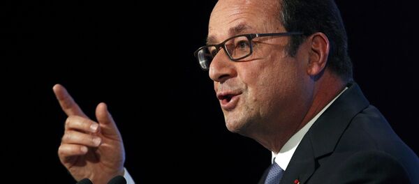 Presidente de Francia François Hollande - Sputnik Mundo