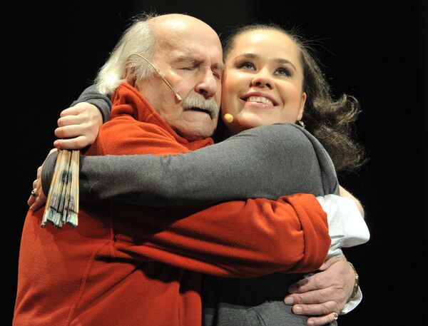 Vladímir Zeldin en el espectáculo biográfico Baile con el maestro - Sputnik Mundo