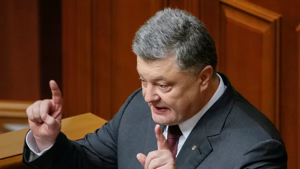Petró Poroshenko, el presidente de Ucrania - Sputnik Mundo