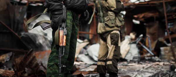 La situación en Donbás La situación en Donbás - Sputnik Mundo