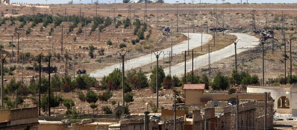 La carretera de Castello en Alepo, Siria - Sputnik Mundo