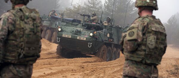 Soldados de la OTAN en Letonia - Sputnik Mundo