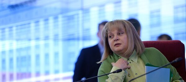 La presidenta de la Comisión Electoral Central rusa, Ela Pamfílova - Sputnik Mundo