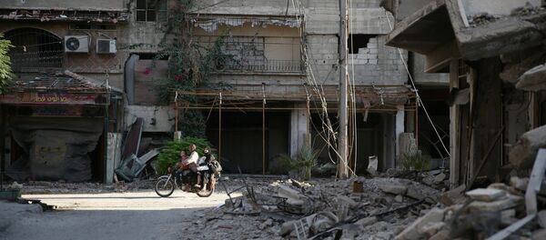 Situación en Damasco (archivo) - Sputnik Mundo