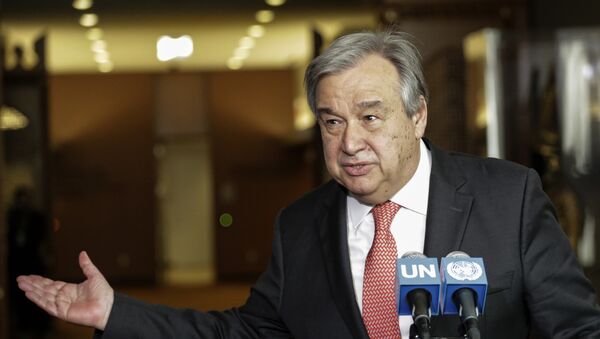 Antonio Guterres, secretario general de la ONU - Sputnik Mundo