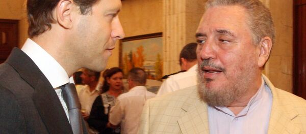 Fidel Ángel Castro Díaz-Balart, científico cubano Fidel Ángel Castro Díaz-Balart, científico cubano - Sputnik Mundo