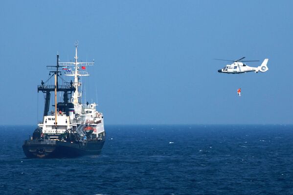 Las maniobras conjuntas de Rusia y China 'Cooperación Marítima 2016' - Sputnik Mundo