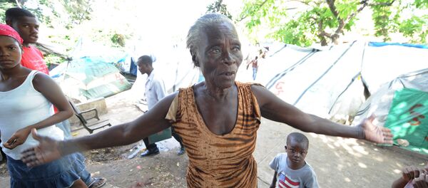 Refugiados haitianos (archivo) - Sputnik Mundo