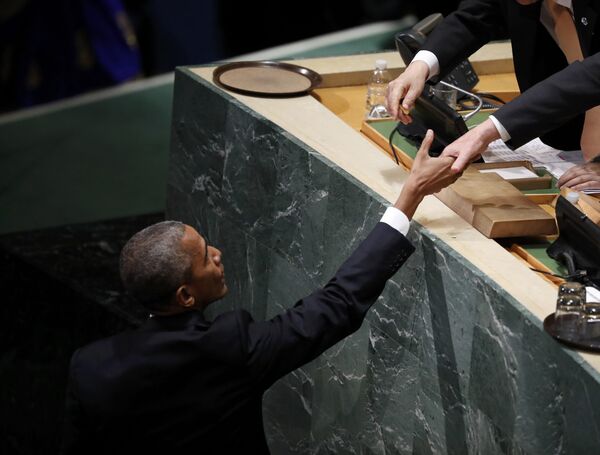 Barack Obama, el presidente de EEUU - Sputnik Mundo