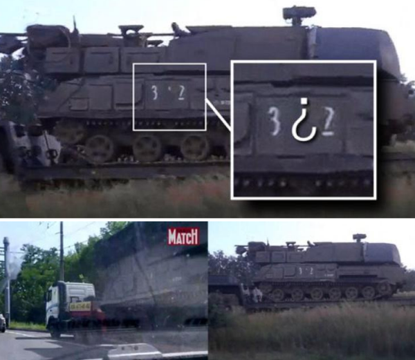 Fotos usadas por Bellingcat en su informe con el fin de comprobar la implicación de la 53ª brigada antiaérea de Rusia en el derribo del MH17 - Sputnik Mundo