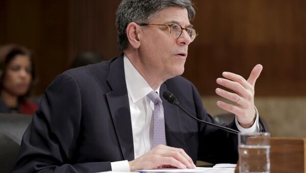 Jack Lew, secretario del Tesoro de EEUU - Sputnik Mundo