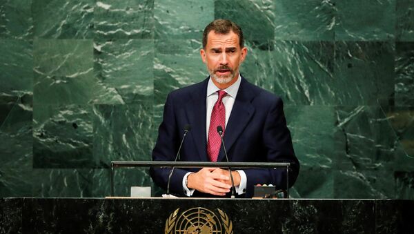 El Rey Felipe VI El Rey Felipe VI - Sputnik Mundo