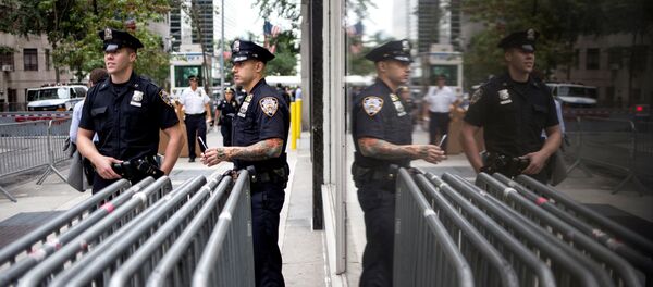 Policías de Nueva York - Sputnik Mundo