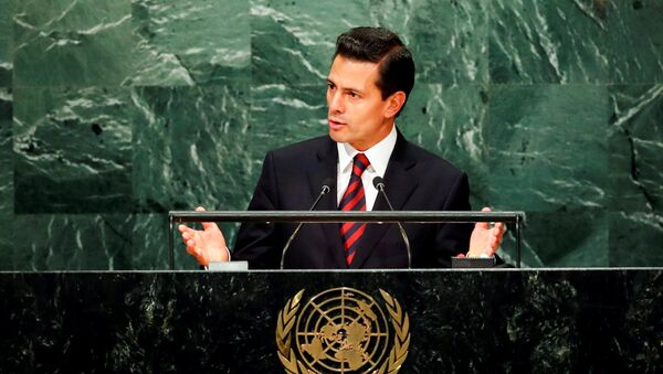 Enrique Peña Nieto, presidente de México - Sputnik Mundo